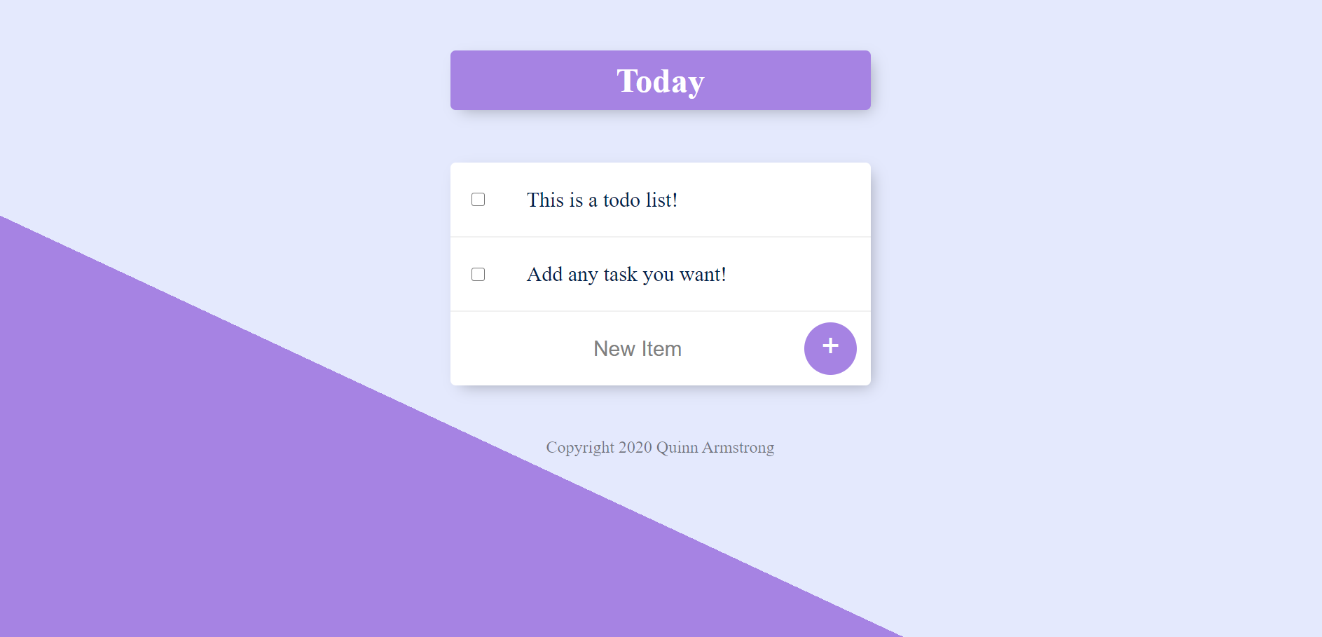 To-Do List